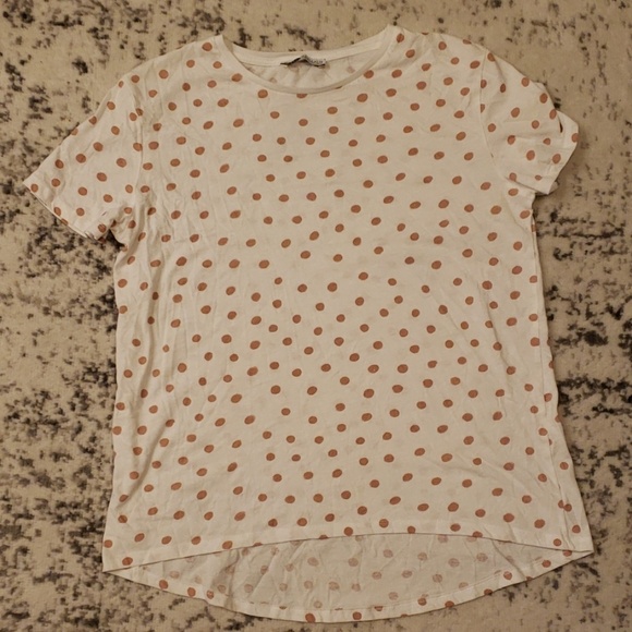 Zara Tops - Zara Polka Dot Tshirt